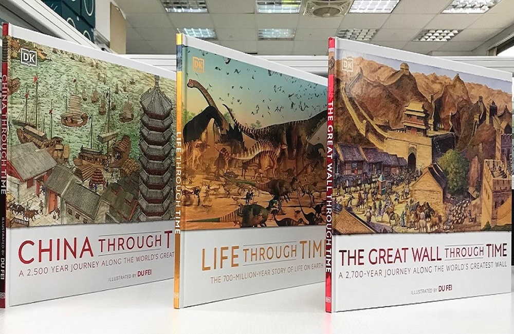 The Great Wall Through Time + Life Through Time + China Through Time (DK原裝進口)