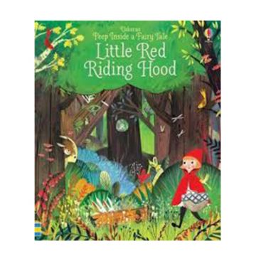 Peep Inside a Fairy Tale Little Red Riding Hood窺看童話翻翻書：小紅帽（厚頁書）（外文書）
