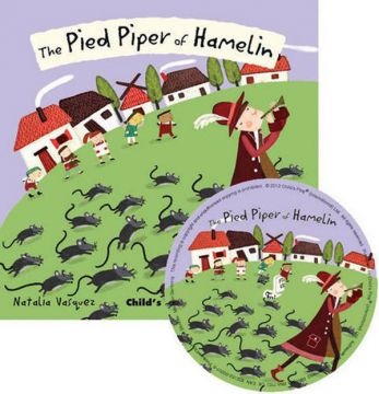 The Pied Piper of Hamelin（Flip-Up Fairy Tales）花衣魔笛手（翻翻CD有聲書）（外文書）