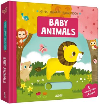 My First Animated Board Book: Baby Animals 我的第一本動物寶寶推推書（外文書）