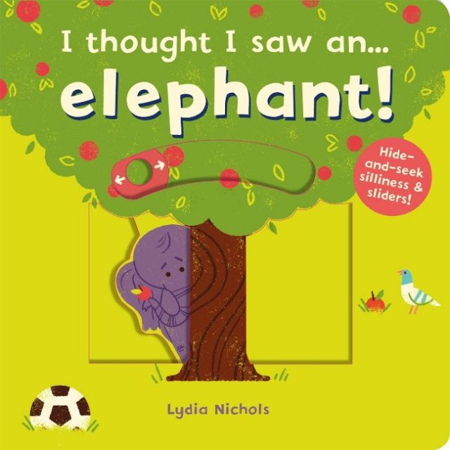 I thought I saw a Elephant 我覺得…我看到一隻大象（推推書）厚頁書（外文書）