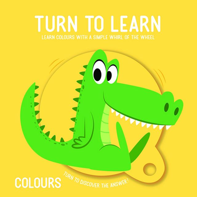 Fun Learning Wheel: Colours 快樂轉盤：起步學顏色（轉盤書）厚頁書（外文書）