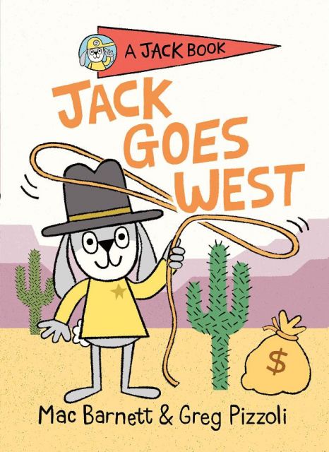 Jack Goes West 西部牛仔傑克兔（外文書）(精裝)
