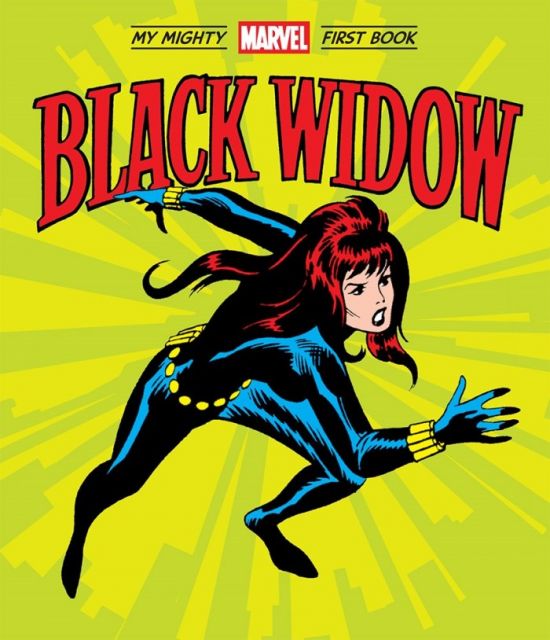Black Widow: My Mighty Marvel First Book 我的第一本超級英雄：黑寡婦（厚頁書）（外文書）