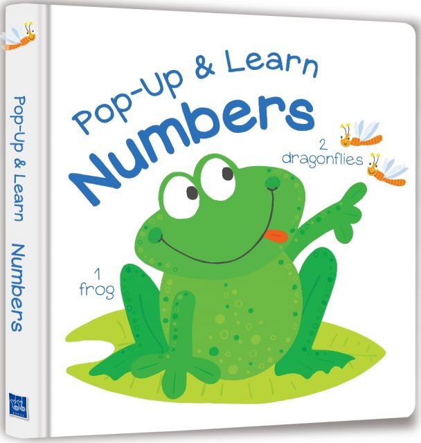 Listen & Learn Series:Pop-Up & Learn Numbers（驚喜跳跳立體書：我會數一數）（附美籍教師朗讀音檔）(精裝)