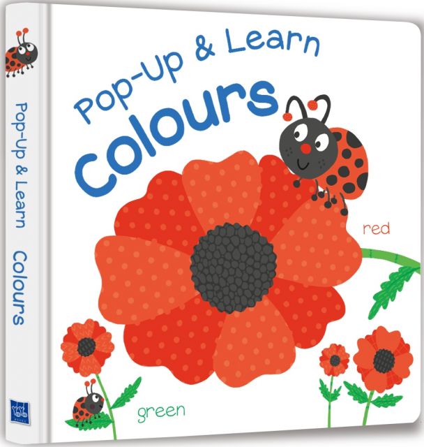 Listen & Learn Series:Pop-Up & Learn Colours（驚喜跳跳立體書：顏色跳跳舞）（附美籍教師朗讀音檔）(精裝)