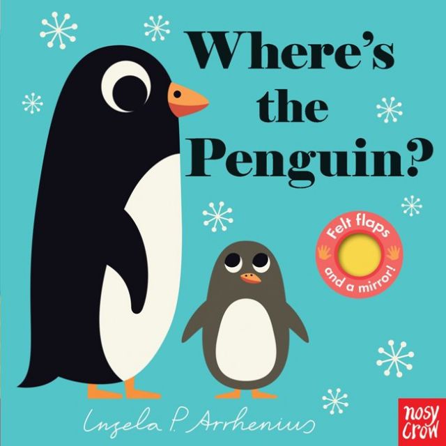 Wheres the Penguin (Felt Flaps) 企鵝在哪兒（不織布翻翻書）厚頁書（外文書）
