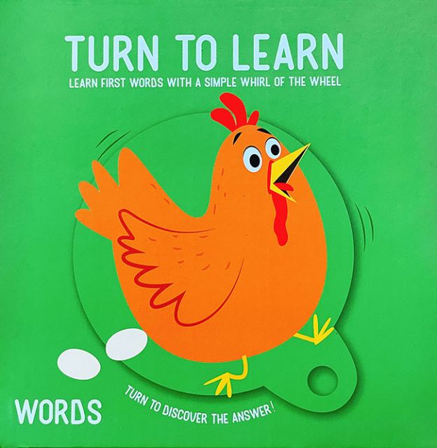 Fun Learning Wheels: Words 快樂轉盤：起步學單字（轉盤書）厚頁書（外文書）