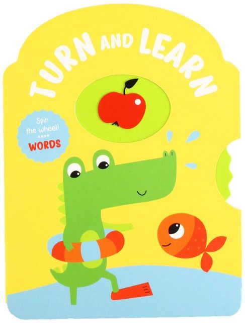 Turn & Learn: Words 轉轉書系列：英文單字（厚頁書）（外文書）