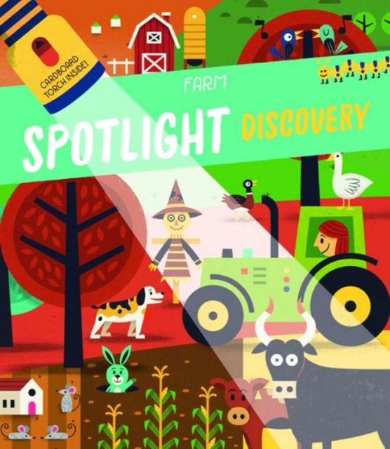 Spotlight Discovery: Farm-Cardboard Torch Inside 農場大探索（手電筒膠片書）（外文書）(精裝)