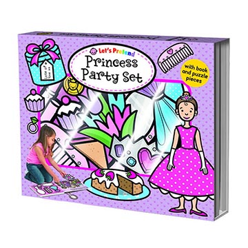 Let’s Pretend：Princess Party Set 小公主的派對 硬頁掀翻操作書（外文書）