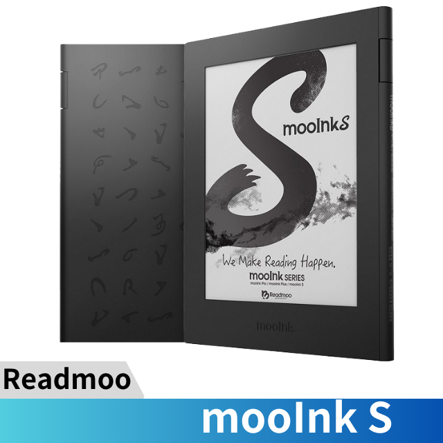 Readmoo 讀墨 mooInk S 6 吋電子書閱讀器 (硯墨黑)