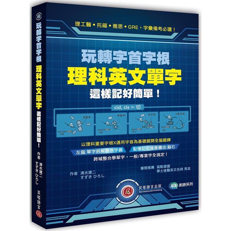 玩轉字首字根：理科英文單字這樣記好簡單！