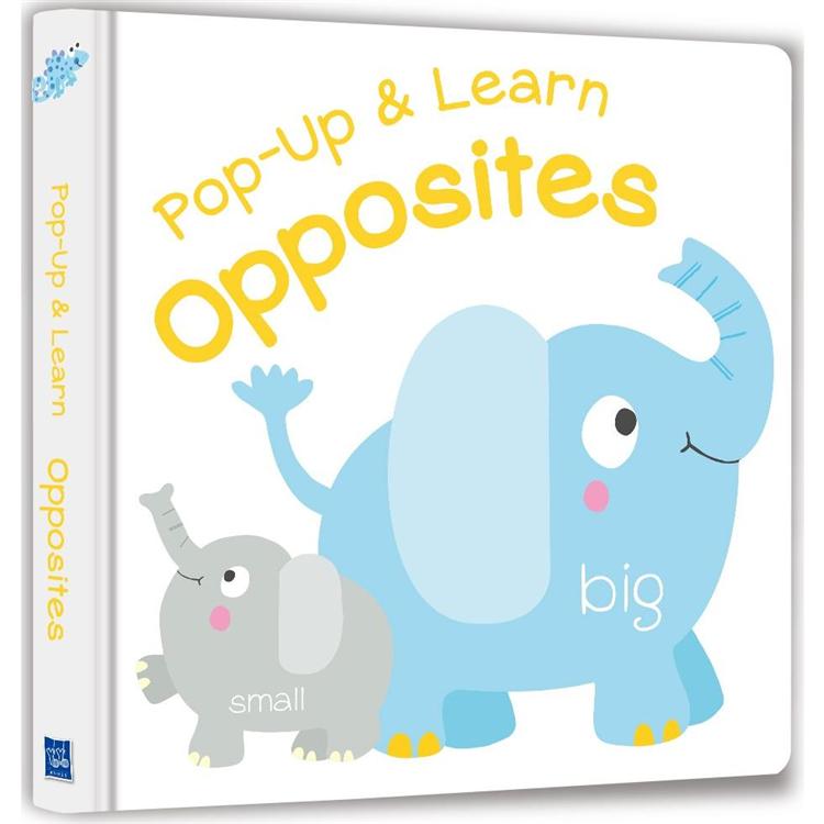 【Listen & Learn Series】Pop-Up & Learn Opposites(可愛互動立體書：對比認知)(附美籍教師朗讀音檔)