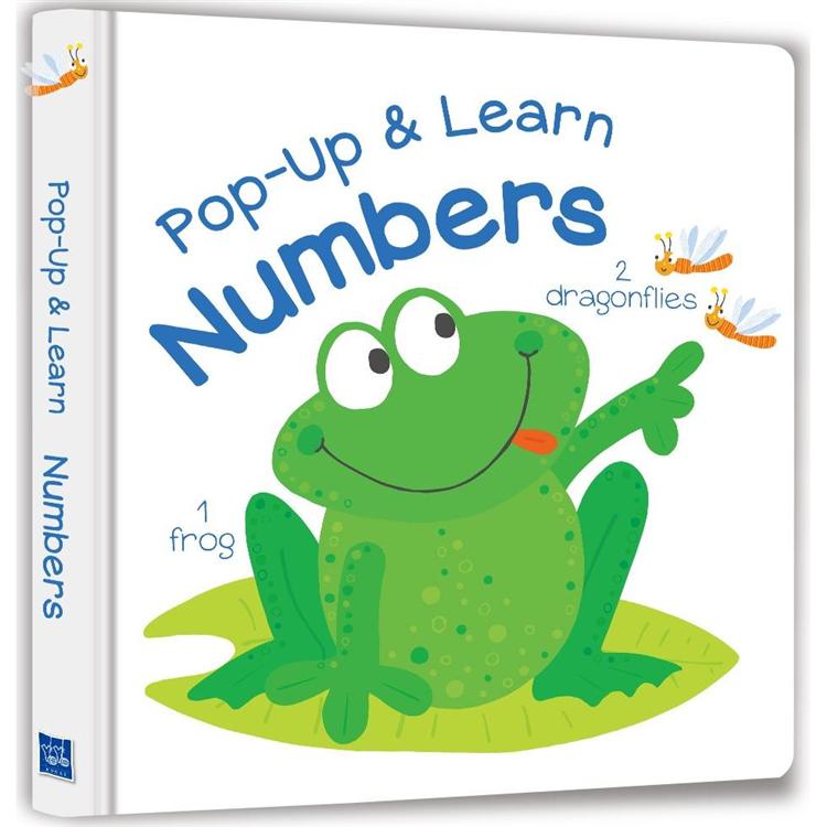 Pop-Up & Learn Numbers(可愛互動立體書：有趣數字)(附美籍教師朗讀音檔)【Listen & Learn Series】