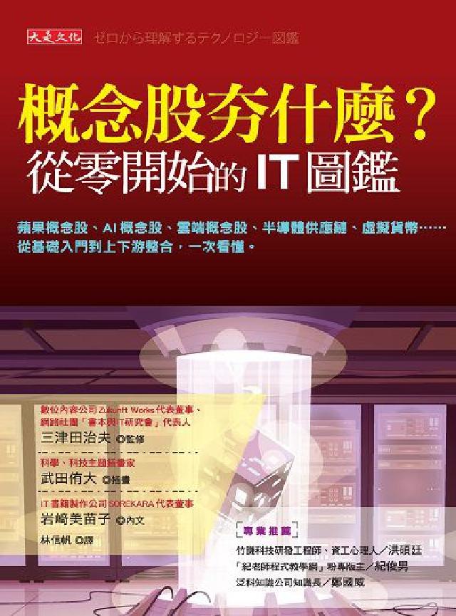 概念股夯什麼?從零開始的IT圖鑑:蘋果概念股、AI概念(電子書)