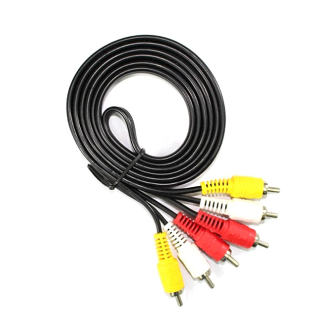AV端子 (RCA 紅白黃) 三對三 連接線 1.5米