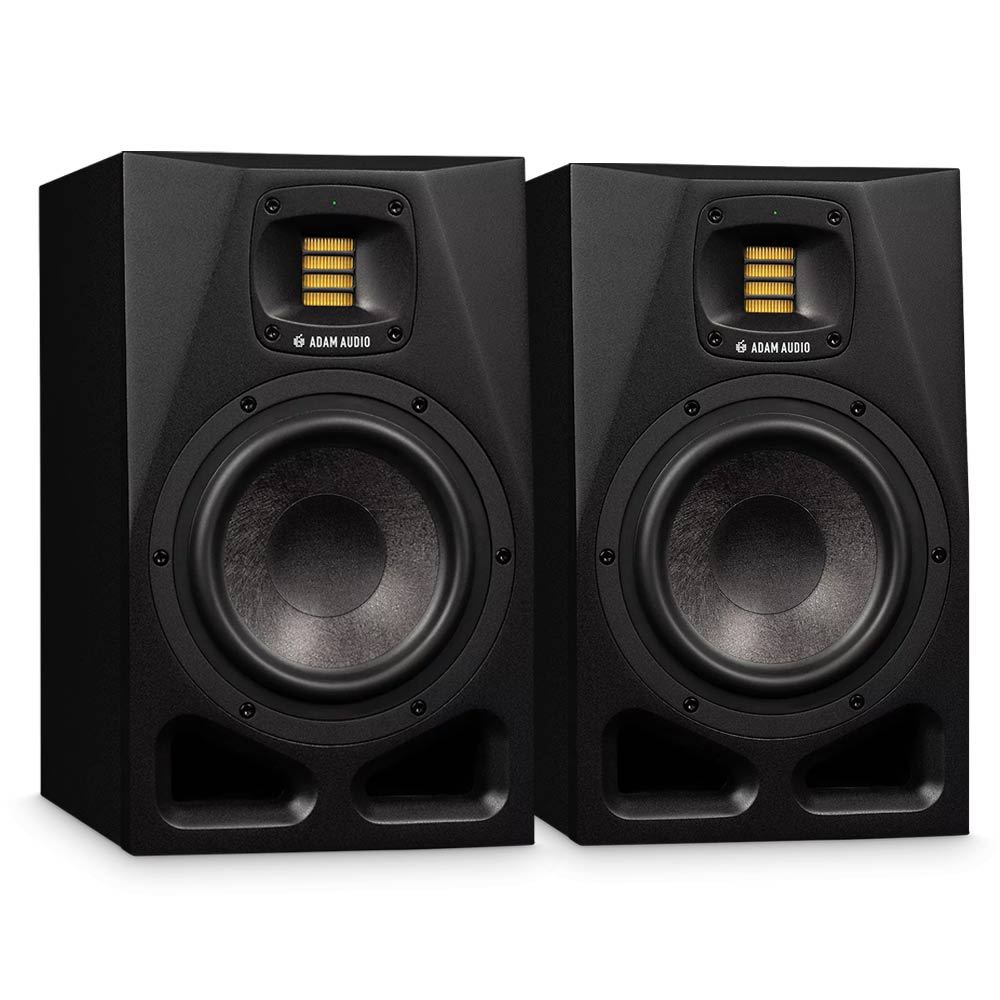 ADAM Audio A7V 是亞果元素旗下旗艦專業監聽喇叭，採用革命性 ART 加速絲帶高音單元與全新低音驅動器，提供極致解析度與寬廣動態範圍。適合錄音室混音與高保真聆聽，具備精準音場定位與強勁低頻表現，讓音樂創作更臻完美。無論專業錄音室或家庭高保真系統，ADAM A7V 都能滿足音訊需求，最佳化音樂製作流程，助您打造專業級音質體驗。