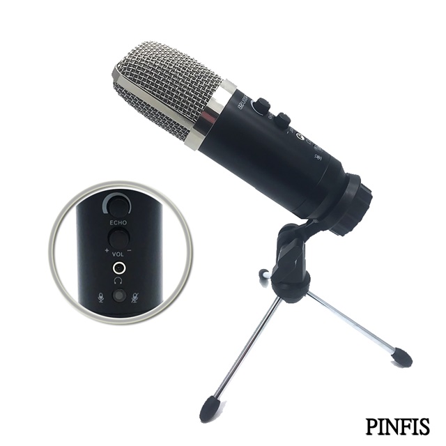 品菲特PINFIS 直播 K歌錄音專業電容式麥克風(心型指向)