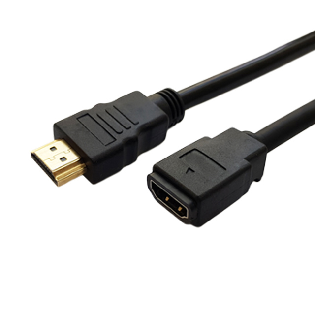 HDMI 2.0版4K公對母延長線(0.3m)