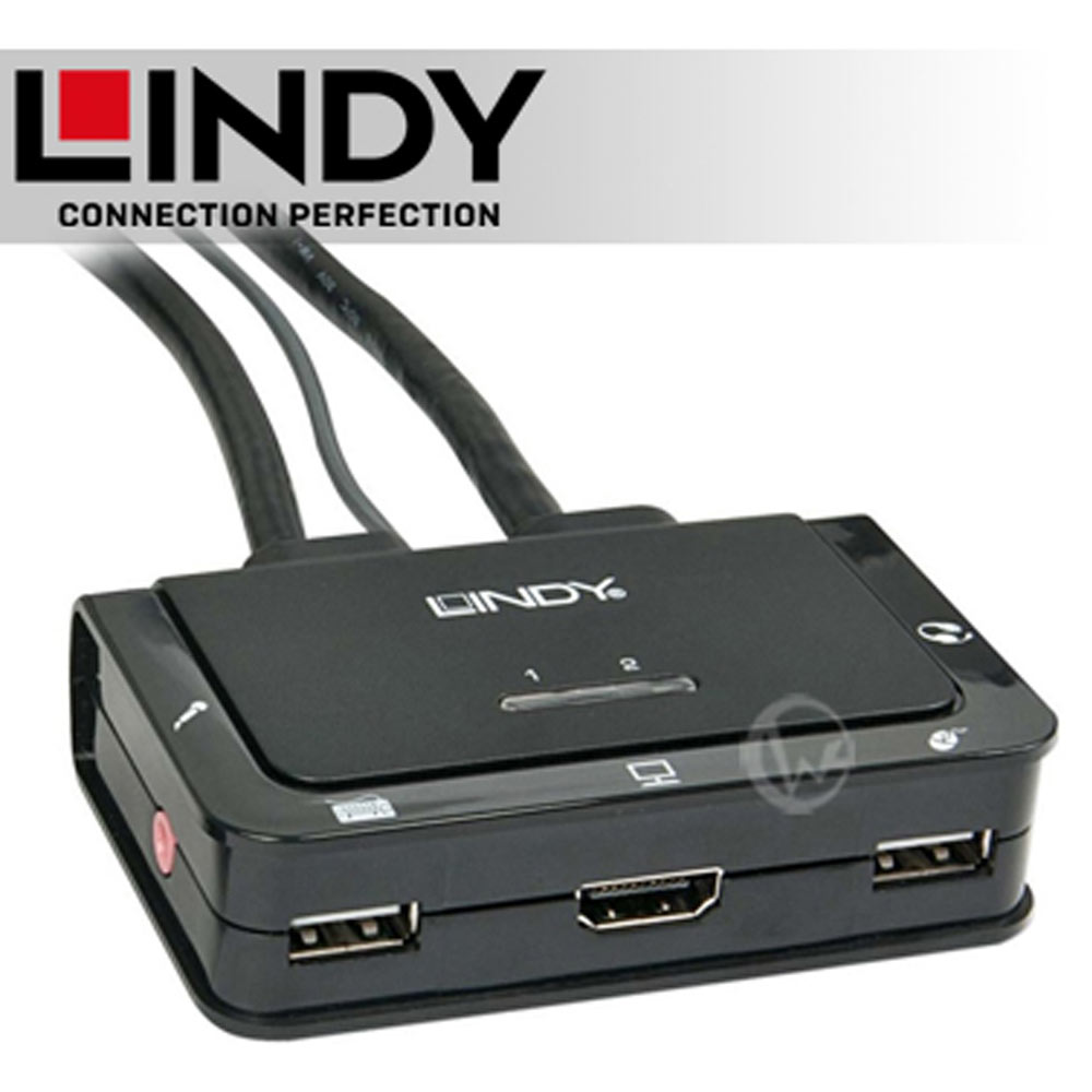 LINDY 林帝 HDMI/USB KVM 切換器 (42340)