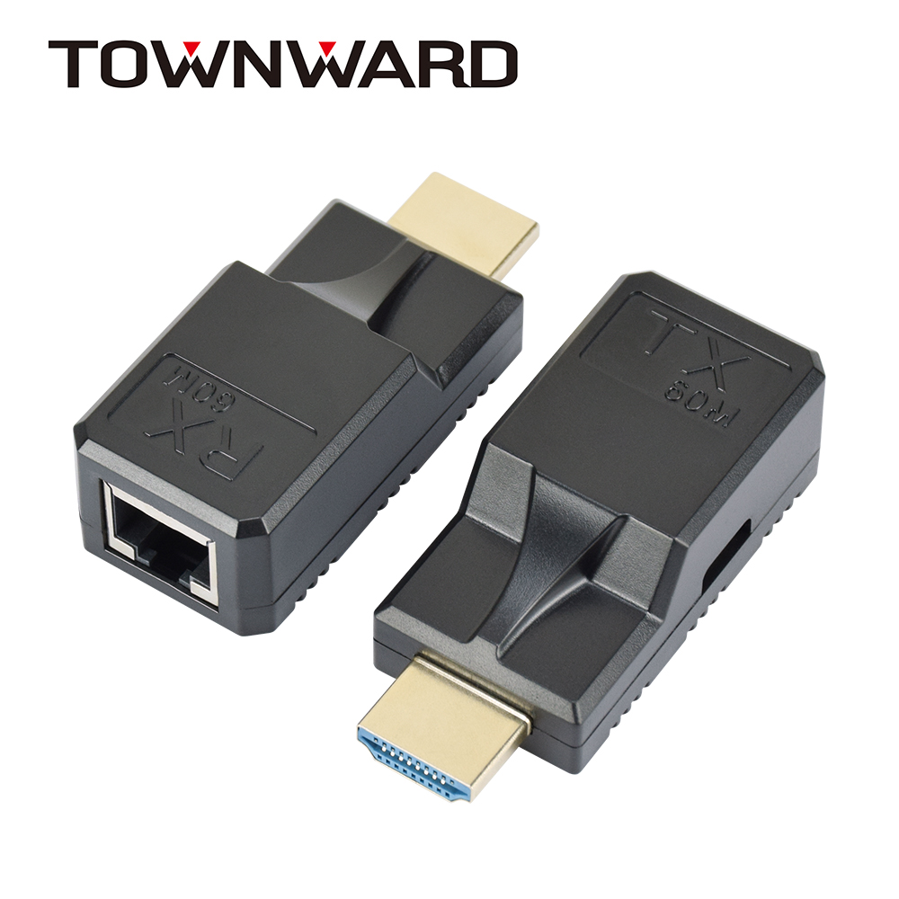 【TOWNWARD大城科技】HTR-6012 HDMI網路延長器 60M