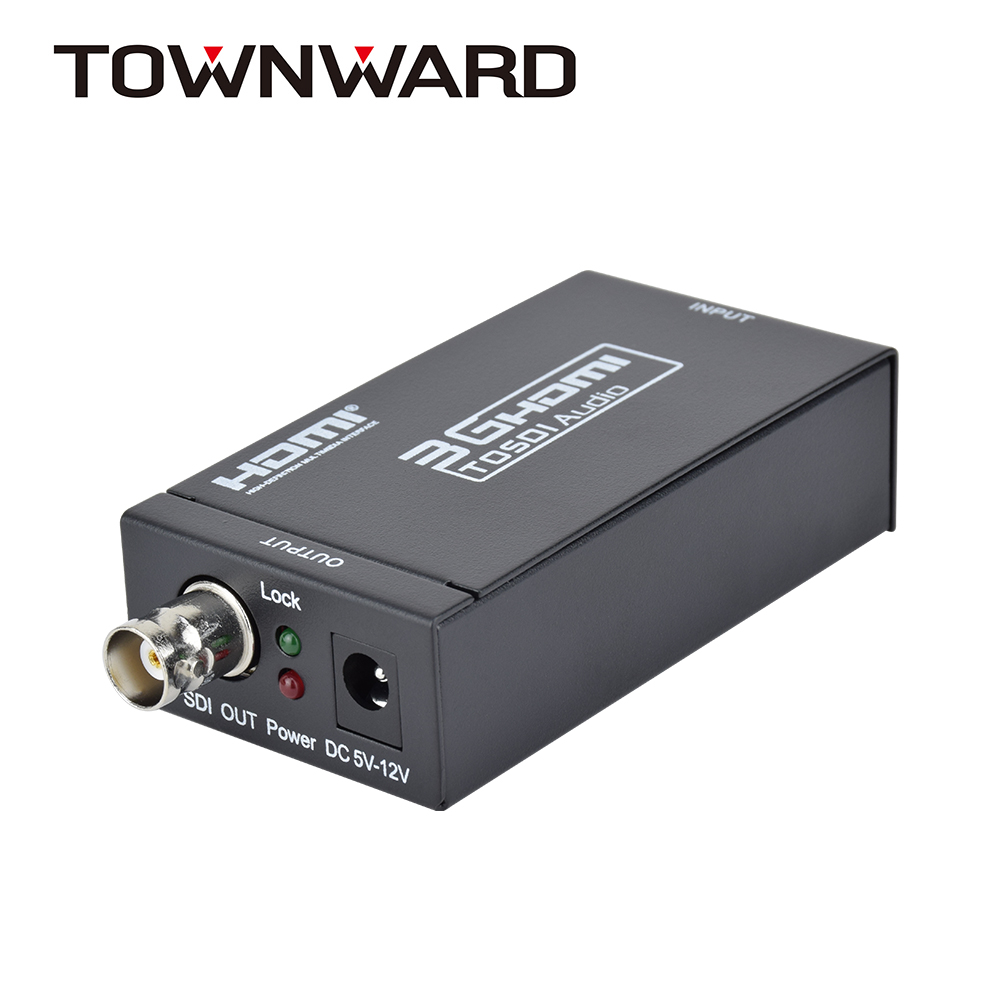 【TOWNWARD 大城科技】BNS-5501 HDMI轉3G-SDI轉換器(廣播級1080P)
