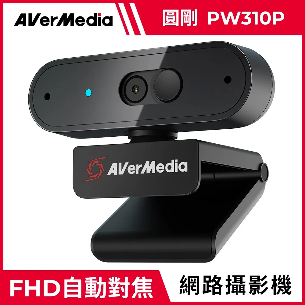 圓剛 PW310P Full HD 網路攝影機