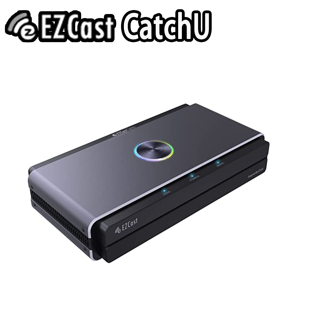 【EZcast】CatchU ULTRA 4K HDR直播實況擷取盒/遊戲影音擷取器擷取卡
