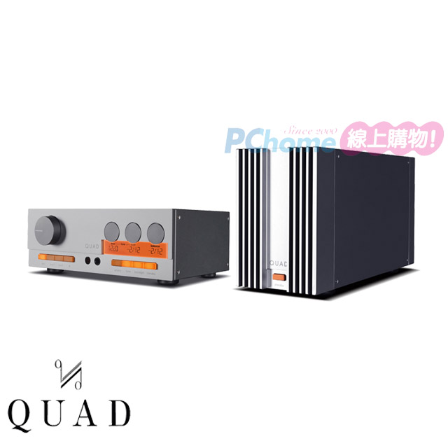 QUAD QUAD 33 立體聲 前級擴大機+QUAD 303 立體聲 後級擴大機