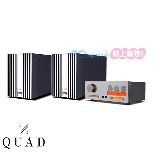 QUAD QUAD 33 前級擴大機+2台 QUAD 303 後級擴大機