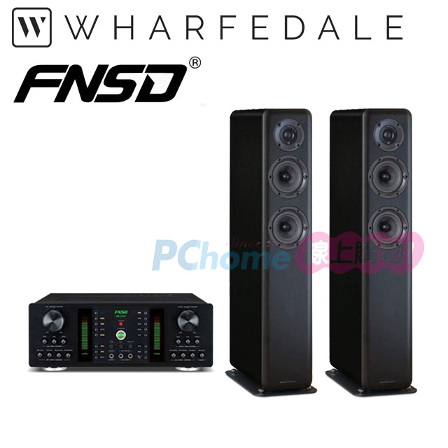 FNSD HR-2501N 卡拉OK擴大機+Wharfedale Diamond D330 落地喇叭