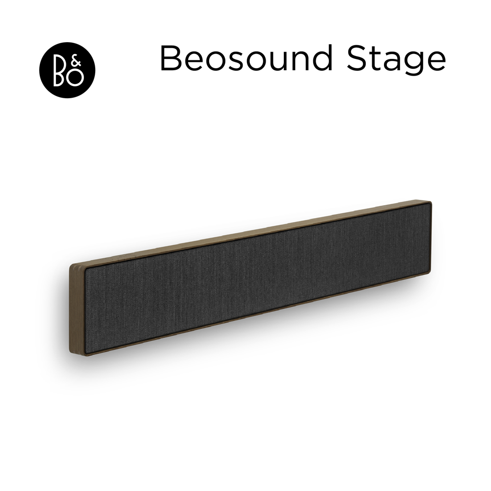 B&O Beosound Stage Soundbar 煙燻木