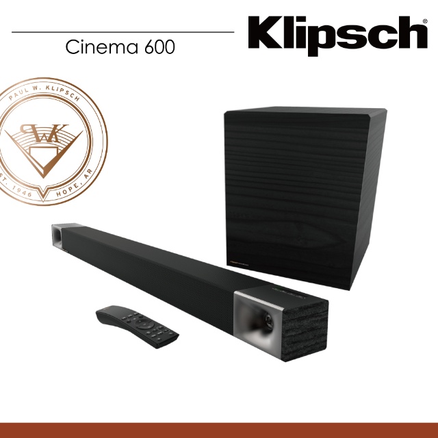 Klipsch Cinema 600 3.1聲道微型劇院組