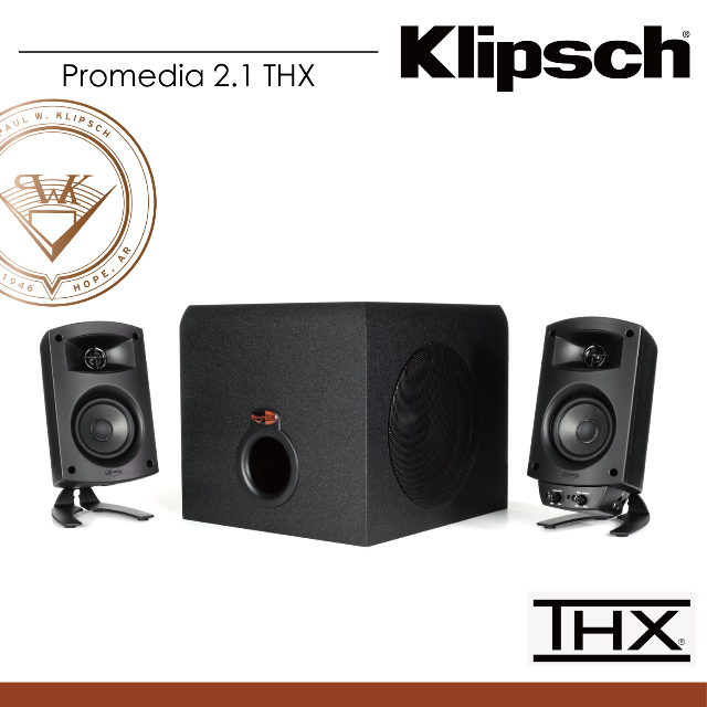 Klipsch 古力奇 Promedia 2.1 THX電腦喇叭