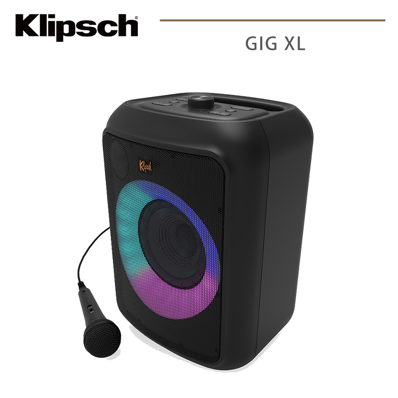 Klipsch GiG XL 派對喇叭-隨行卡拉OK