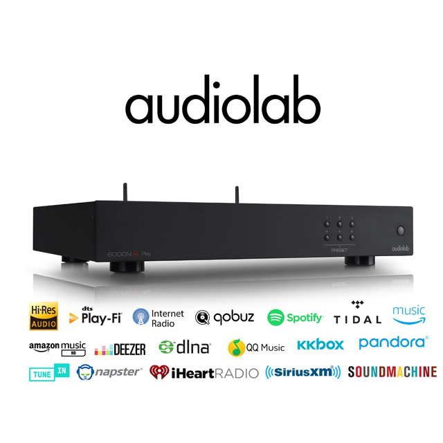 英國Audiolab 6000N 無線串流播放機-黑