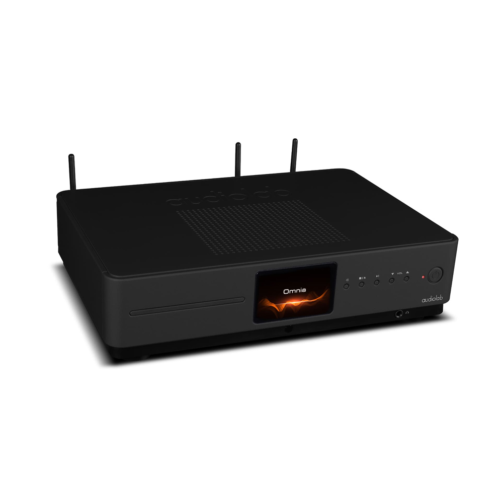 英國 Audiolab OMNIA 前級/DAC 串流CD 綜合擴大機 黑色