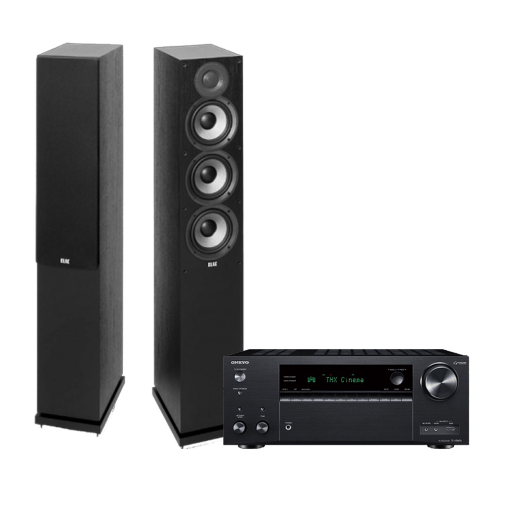 ELAC DF52落地喇叭搭配TX-NR696