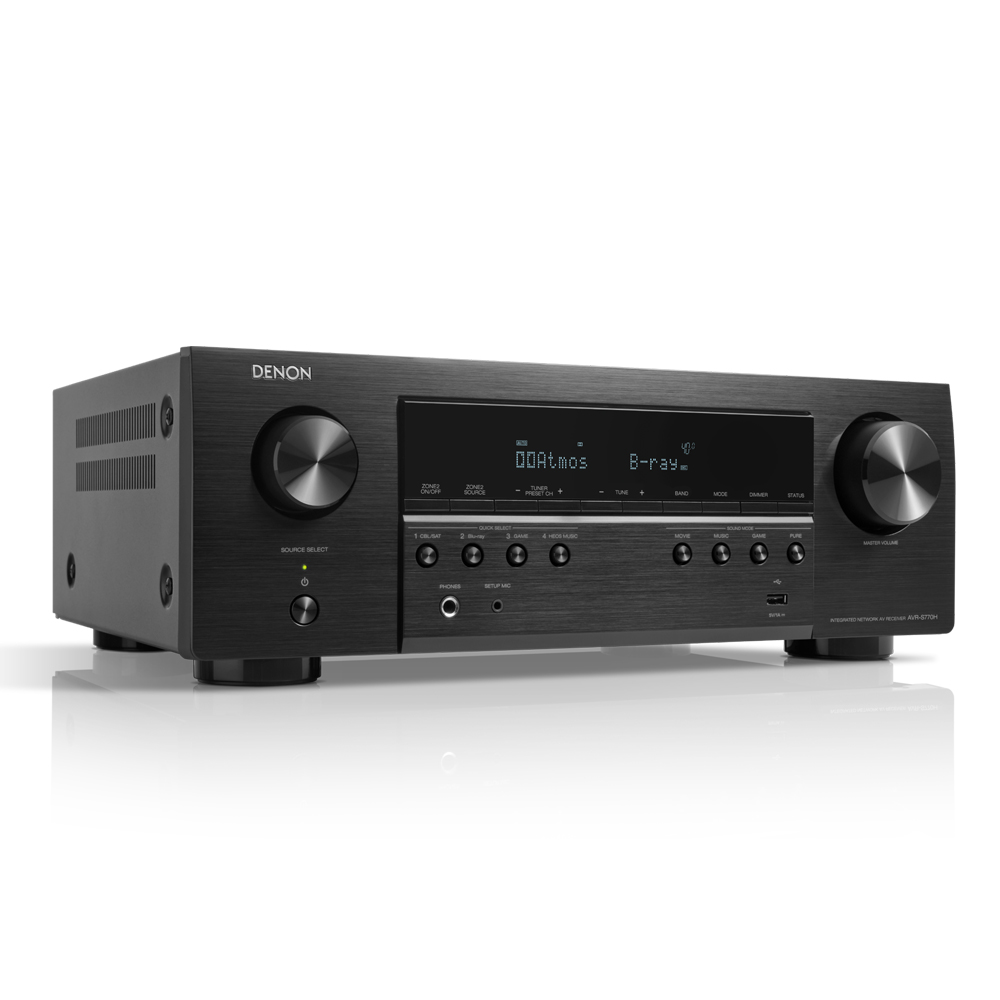 Denon AVR-S770H 7.2聲道 8K家庭劇院影音擴大機 (環繞綜合擴大機)