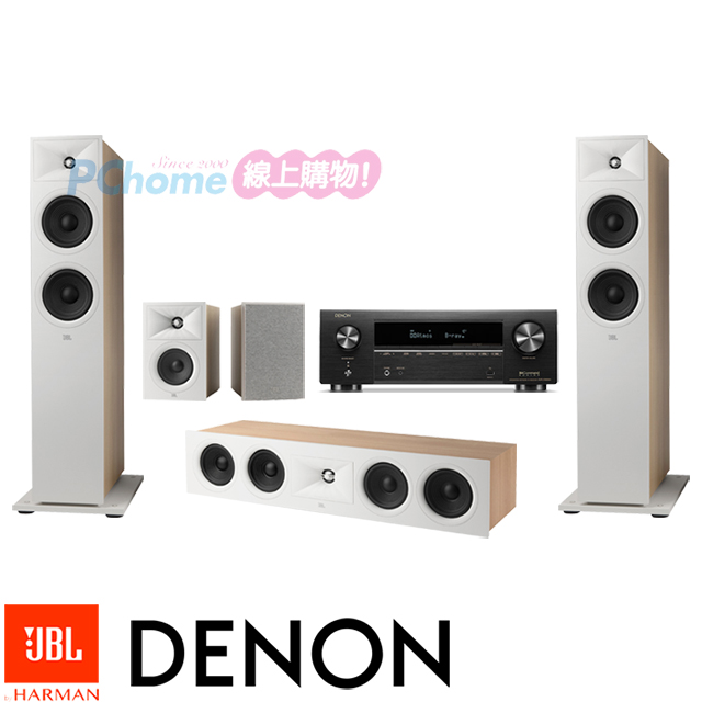 DENON AVR-X1800H 環繞擴大機+JBL STAGE 260F+245C+240B 家庭劇院組