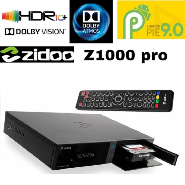 ZIDOO 芝杜 Z1000 PRO 4K UHD多媒體播放機 全新公司貨