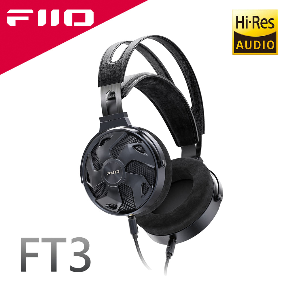 FiiO FT3高解析大動圈耳罩式耳機