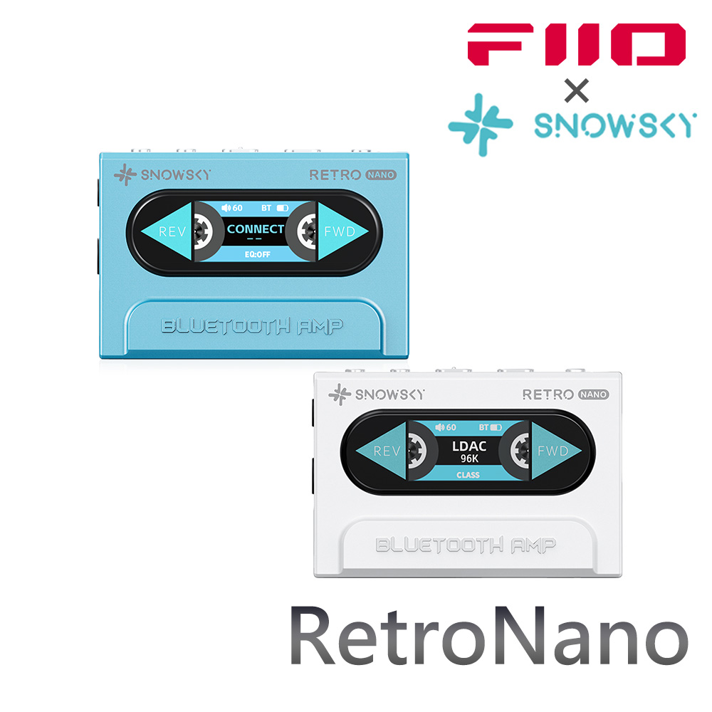 FiiO X SNOWSKY RETRO NANO 隨身藍牙音樂接收器