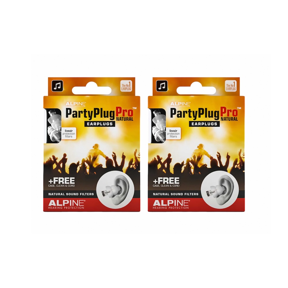 Alpine PartyPlug Pro Natural 派對用耳塞 兩入組 (全新公司貨)