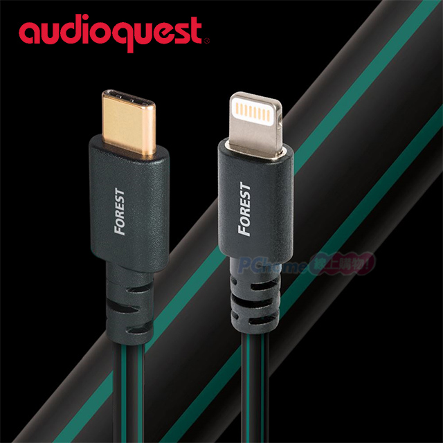 Audioquest 美國 Forest Lightning - Type-C 傳輸線(USB Lightning to C) - 0.75m