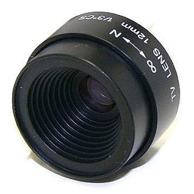 監視器 固定光圈12mm/F2.0鏡頭