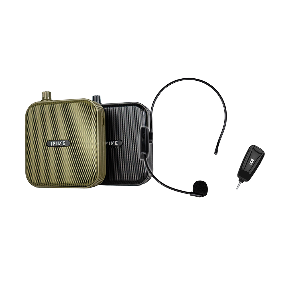 ifive 五元素 超值組合雙功率教學擴音機 if-SP800 + UHF無線教學麥克風 if-UM260(贈送擴音機收納袋)