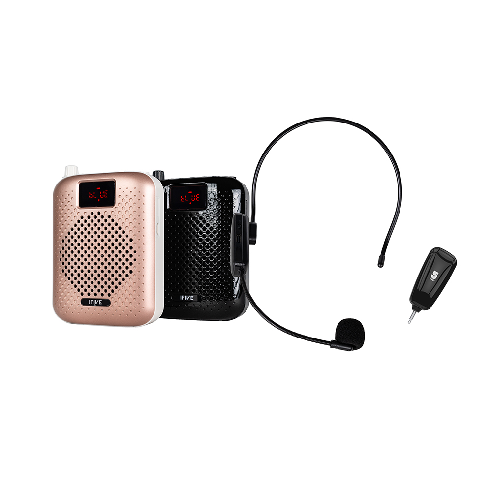 【ifive】超值組合★高音質教學擴音器 if-SP500 + 2.4G無線教學麥克風 if-GM300(贈送擴音機收納袋)