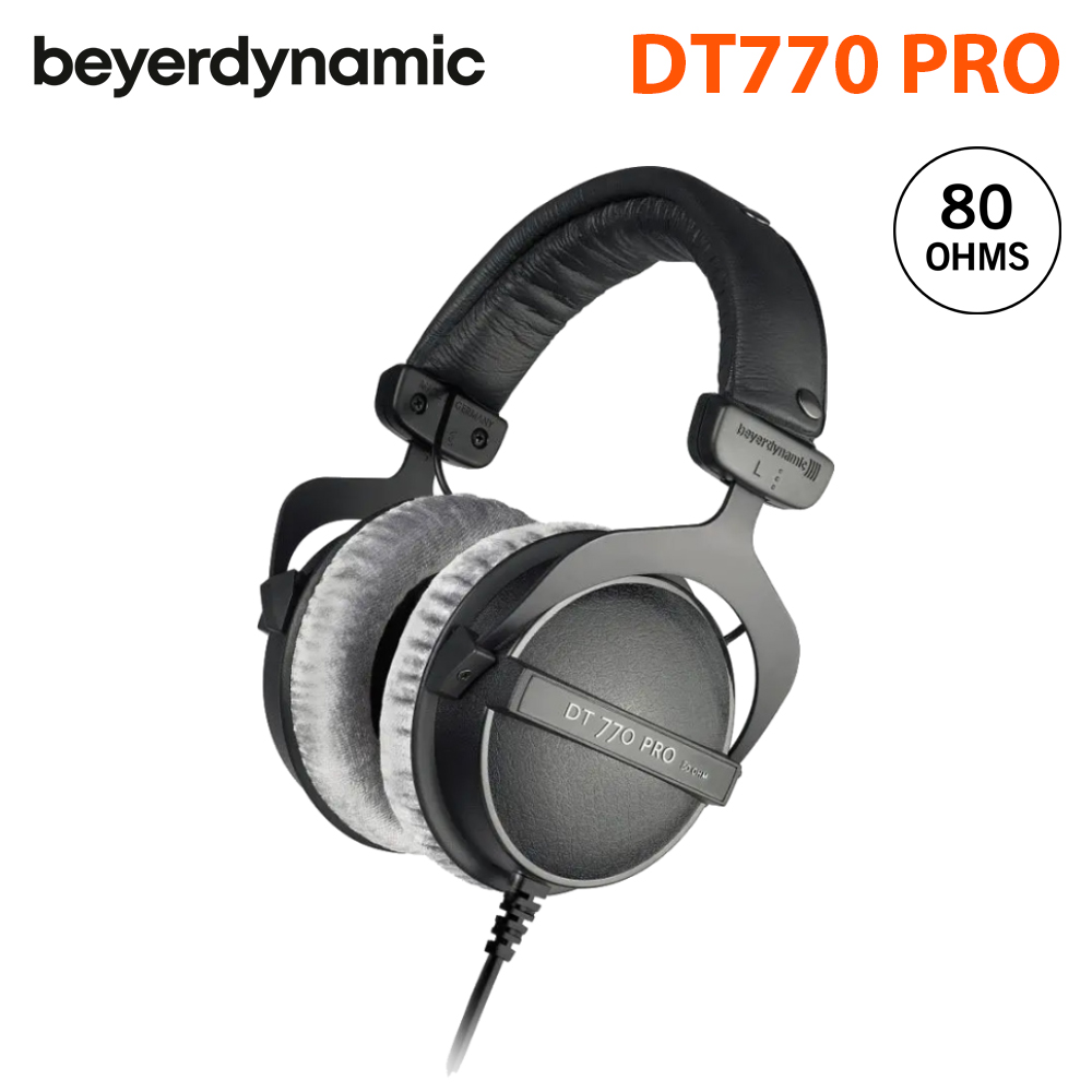 beyerdynamic 拜雅 DT770 PRO 80ohms 監聽耳機 (封閉式) 公司貨